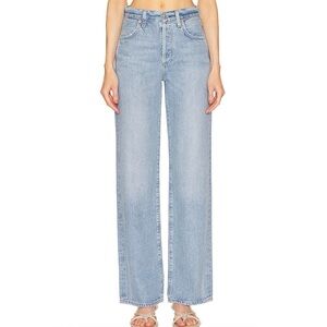 Citizens of Humanity Annina Wide-Leg Jeans Light Blue 26